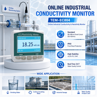 Conductimètre Taijia avec calibration à un point, à deux points et à concentration connue pour l'analyse en ligne de l'eau