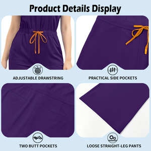 Uniformes Médicos Personalizados de Fábrica con Logotipo, Conjunto de Uniformes Médicos de una Pieza para Mujer y Hombre, Marca Privada Personalizada - Product Image 5