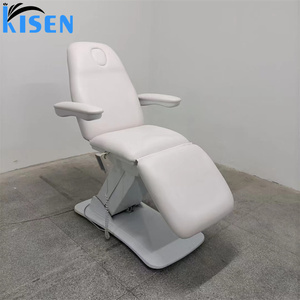 Custom logo Electric Beauty Treatment Massage Table with 3 4 Motors Brown White Black pink Cosmetic <b>Bed</b> <b>for</b> Facials - Product Image 2