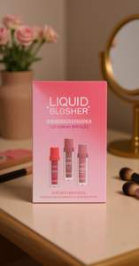 Ensemble de fards à joues liquides, fini éclatant, haute pigmentation, maquillage pour le visage, taille standard - Product Image 2