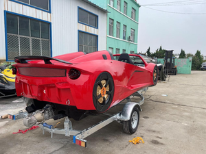 เรือยอชท์สุดหรู 90 แรงม้า 115 แรงม้า ดีไซน์โมโตบอยท์ สำหรับ <span class=keywords><strong>4</strong></span>-5 คน สำหรับกิจกรรมพักผ่อนทางน้ำ กีฬาทางน้ำ เจ็ทสกี - Product Image 5