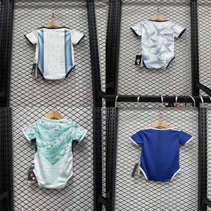 Body Unisex per Neonati Personalizzato per la Stagione Estiva, 100% Poliestere, Asciugatura Rapida, Traspirante, Stampa Digitale, Manica Corta, Calcio Thailandese - Product Image 2