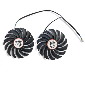 PLD10010S12HH 4PIN 0.4A DC 12V 95มม. สำหรับ <span class=keywords><strong>MSI</strong></span> RX470 480 <span class=keywords><strong>570</strong></span> 580 GTX1080Ti 1080 1070 1060กราฟิกการ์ดเล่นเกมพัดลมหม้อน้ำ - Product Image 6