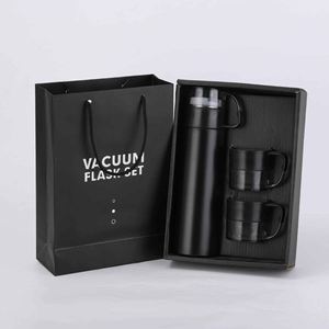 Stainless Steel Eco-Friendly <b>Large</b> Capacity Tumbler <b>Gift</b> <b>Box</b> Water Bottle With Handle and Lid for Outdoor Travel - Product Image 1