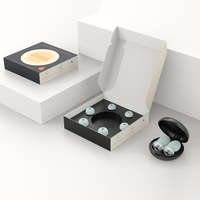 Bouchons d'oreilles pliables en silicone souple avec isolation acoustique à coussin d'air, réutilisables, pour la réduction du bruit et le protection auditive contre le ronflement pour le sommeil