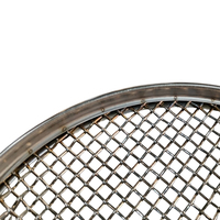 Tamis de laboratoire en treillis métallique pour sols, tailles de mailles 1mm, 2mm, 3mm, 200mm, 400mm, 600mm