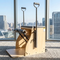 Chaise de Pilates en bois d'érable durable et portable, réglable, écologique, multifonctionnelle, équipement de santé, garantie de 3 ans pour le Pilates