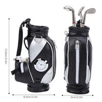 Ensemble de cadeaux de golf au design nouveau, porte-stylo de golf, kit d'accessoires de golf