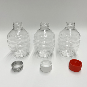 Bán Chạy Chai Hình Quả Bom Bằng Nhựa Trong Suốt 150Ml Dễ Thương Cho Đồ Uống Nước Trái Cây, Bình Đựng Bom 5 Oz Cho Trẻ Em Đất Sét Nhựa Dẻo Tự Làm - Product Image 2