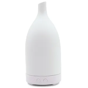 2024 neuer tragbarer Mini-Nebelauslöser Luftbefeuchter mit Keramik-Liichtlicht 300 ml
