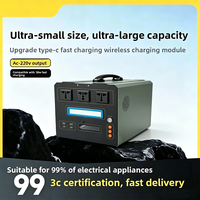 Batteries externes 2 kWh avec logo personnalisé disponible, compatibles avec tous les appareils électroménagers, panneau solaire pour camping-car, station d'alimentation pour voyages routiers