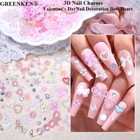 Meilleures ventes Décoration d'ongle mignonne Papillon Coeur Cataire Eau Diamant Charmes pour ongle Résine Strass pour ongle