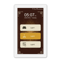 Prix usine Tuya interrupteur d'éclairage intelligent 1/2/3/4 Gang multi-fonction écran LCD complet Tuya interrupteur Wifi système de contrôle de commutateur intelligent