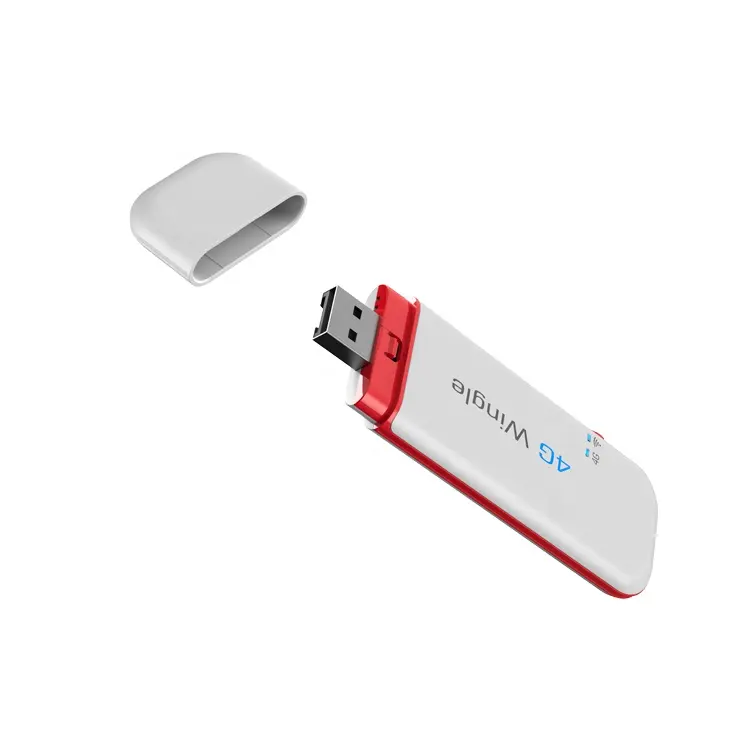 4G USB Dongle WIFI Modem Ile SIM Yuvası SMS USB Veri Anahtarı 100 M İndir