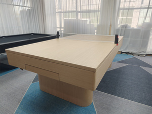 <span class=keywords><strong>Mesa</strong></span> <span class=keywords><strong>de</strong></span> <span class=keywords><strong>Billar</strong></span> <span class=keywords><strong>de</strong></span> Madera Maciza <span class=keywords><strong>de</strong></span> 7 pies, Estilo Americano, 4 en 1, con Fosas <span class=keywords><strong>de</strong></span> Cuero, Grado Torneo, Personalizada <span class=keywords><strong>de</strong></span> Fábrica - Product Image 2