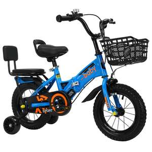 Bicicleta OEM para Niños de Venta al por Mayor en China, Bicis de Princesa para Niñas en Color Rosa de 12/14/16/18/20 Pulgadas, Bicicleta Plegable para Adolescentes con Asiento Trasero - Product Image 3