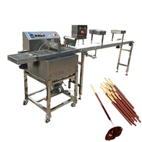 Bas prix biscuit machine de revêtement de chocolat au chocolat enrobé tunnel de refroidissement de refroidissement ceinture