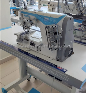 Máquina de Coser Industrial Jack W5E-UT de Cama Plana con Cortahilos para Dobladillos de Pantalones en Venta - Product Image 4