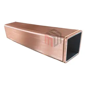 160*160mm Copper Mould Tube for Continuous Casting Machine