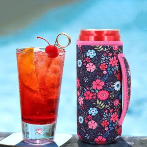 Fundas Reutilizables para Latas Altas con Asa, Funda Aislante de Neopreno para Latas de 22oz - 24oz, para Cerveza, Bebidas - Product Image 6