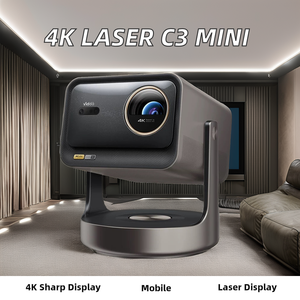 Máy chiếu cầm tay ba màu Laser C3 Độ phân giải siêu HD 4K phù hợp cho rạp hát tại nhà - Product Image 5