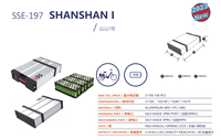 2023 nouvelle batterie de Tricycle Shanshan 2 Sse-198 3 roues batterie électrique pour Tricycle électrique Cargo Tricycle batterie au Lithium
