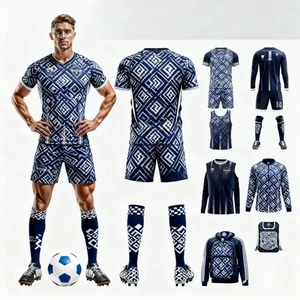 Vente en gros 2526 maillot de football rétro chemise de football design pour hommes et enfants uniformes de football sublimés éq - Product Image 1