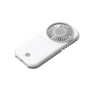 USB Rechargeable 2500mAh Battery High Speed Mini <b>Fan</b> Portable Outdoor Household Plastic Wearable Cooling Foldable <b>Handheld</b> <b>Fan</b> - Product Image 2