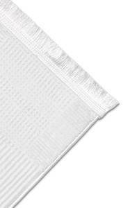 Tapis tissé en velours blanc, lavable, 6 mm, polyester, base antidérapante, moderne, pour la maison, taille personnalisée, OEM, ODM, marque privée, usine - Product Image 3