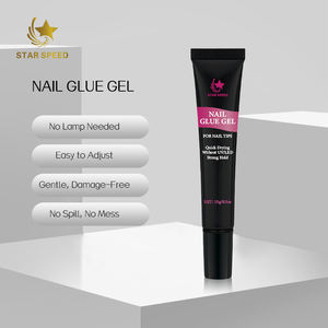 StarSpeed 15g 超強力ネイルグルージェル プレスオンネイル用 UV不要 速乾長持ち接着ジェル ネイルチップ向け - Product Image 4
