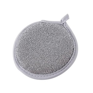 Esponja de doble cara para lavar platos, estropajo rectangular de alambre de acero, almohadilla de limpieza para cocina, para ollas y sartenes - Product Image 2