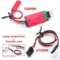 Récepteur de feux RC interrupteur marche/arrêt contrôle électronique CH3 fil de transfert alimentation indépendante pour le modèle de voiture RC lumière