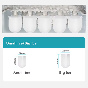 Chất lượng cao 1.4L 9pcs Bullet xách tay <span class=keywords><strong>Ice</strong></span> <span class=keywords><strong>Maker</strong></span> hình dạng thiết bị nhà bếp văn phòng hộ gia đình <span class=keywords><strong>mini</strong></span> <span class=keywords><strong>ICE</strong></span> CUBE <span class=keywords><strong>Maker</strong></span> Máy Nhà - Product Image 4