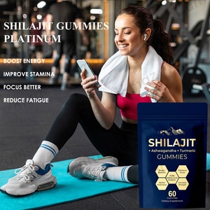 Gommose di Shilajit, Ashwagandha e Curcuma Amaz OEM ODM, <span class=keywords><strong>Integratori</strong></span> <span class=keywords><strong>Minerali</strong></span> ed Erboristici, Gommose di Shilajit Naturale Puro dell'Himalaya - Product Image 5