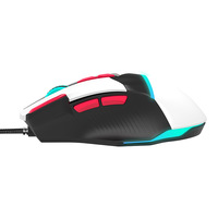 Ratón para juegos USB con cable de 7200 Dpi de alta calidad con 8 teclas RGB para jugadores