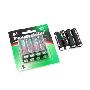 Powershiba Um3 batterie AA R6 batteria Super resistente per piccole luci a LED torcia elettrica torcia elettrica