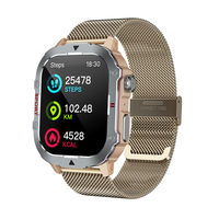 Smartwatch C30 Pro BT 2025 Monitoreo DE LA SALUD Reloj inteligente deportivo IP68 5G para Android IOS Cuadrado de moda para hombres