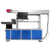 Machine de gravure et de marquage Laser CO2 pour Jeans et bois, 100W