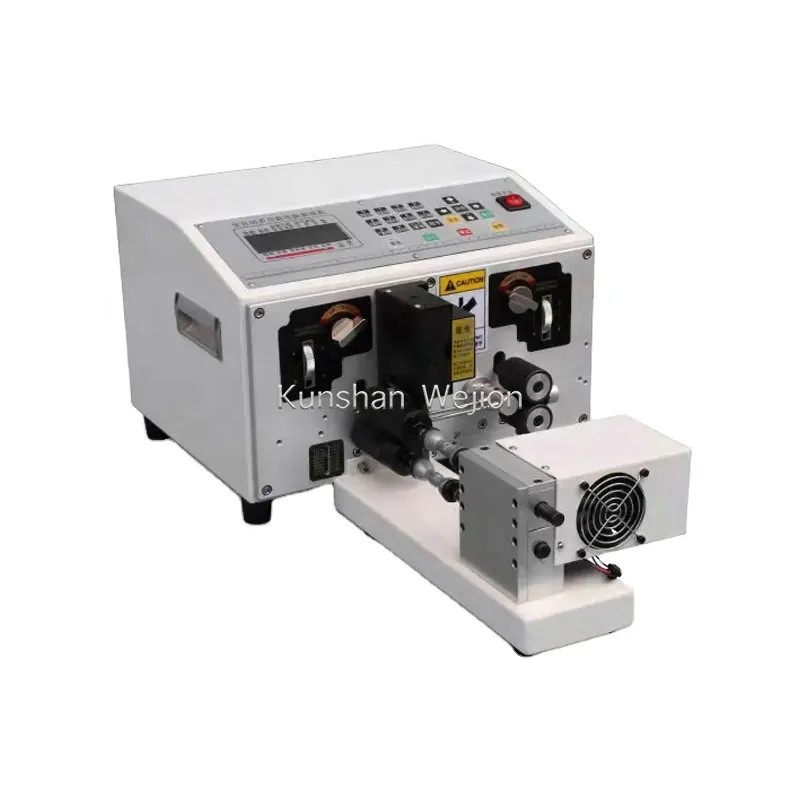 2862 electric automatic wire&cable processing equipment cutting peeling twisting machine