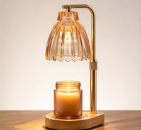 Cadeaux pour femmes, lampe chauffe-bougie avec hauteur réglable, minuterie et variateur d'intensité, cadeaux d'anniversaire pour femmes