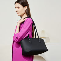 Nouveauté tendance : Sacs fourre-tout à fermeture éclair en cuir pleine fleur véritable pour femmes, avec logo personnalisé de marque de luxe – Sacs à main pour femmes