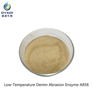 Enzyme d'abrasion du denim à basse température A858 pour le lavage du denim : Lavage à la pierre à fort contraste et préservation de la couleur avec un faible dommage au tissu - Product Image 4