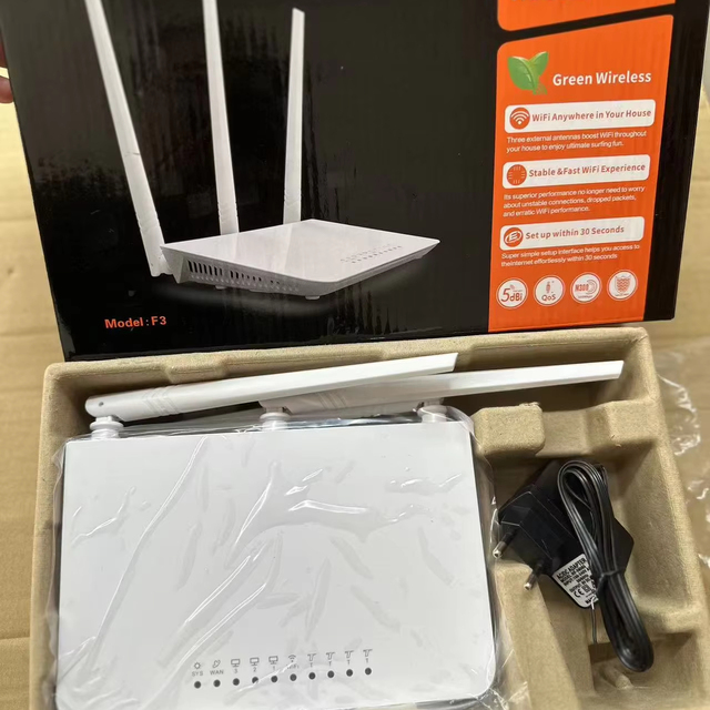 F3 F3V6 300 Mbps WiFi Router with English Firmware F3 3.0 6.0 8.0 NEW  N300  F3 Router for FTTH