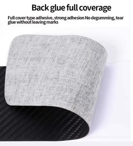 4 Piezas de Adhesivos para Umbral de Puerta de Coche, Adhesivos de Fibra de Carbono, Protección para Puerta de Coche, Accesorios de Decoración - Product Image 6