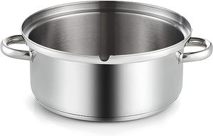 Exprimidor de frutas de acero inoxidable 304 de 28cm, vaporizador, <span class=keywords><strong>destilador</strong></span> de agua de acero inoxidable, multiolla con tapa de vidrio templado - Product Image 6