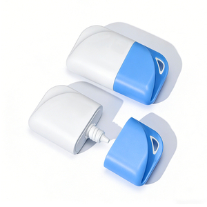 Mini flacon compact carré vide de 30 ml et 50 ml en plastique pour fond de teint et crème solaire avec sangle de suspension - Product Image 3