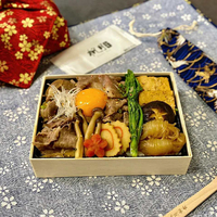 Biologisch afbreekbare wegwerpverpakkingen van hout voor sushi, desserts, gebak, lunch, catering en afhaalmaaltijden
