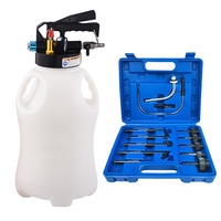 Kit d'adaptateurs pour remplissage automatique et manuel d'ATF, pompe extracteur d'huile 10L et kit d'outils de distribution
