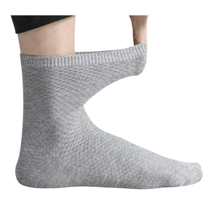 Người đàn ông của sợi tre vớ 5 cặp trong hộp thấp moq tùy chỉnh kinh doanh chính thức chống vi khuẩn tính năng - Product Image 4