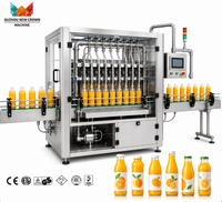 Machine de remplissage d'eau en bouteille PET personnalisée, automatique, haute précision, à économie d'énergie, équipement pour boissons, capacité de 200 ml à 2000 ml